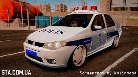 Fiat Albea Turkish Police